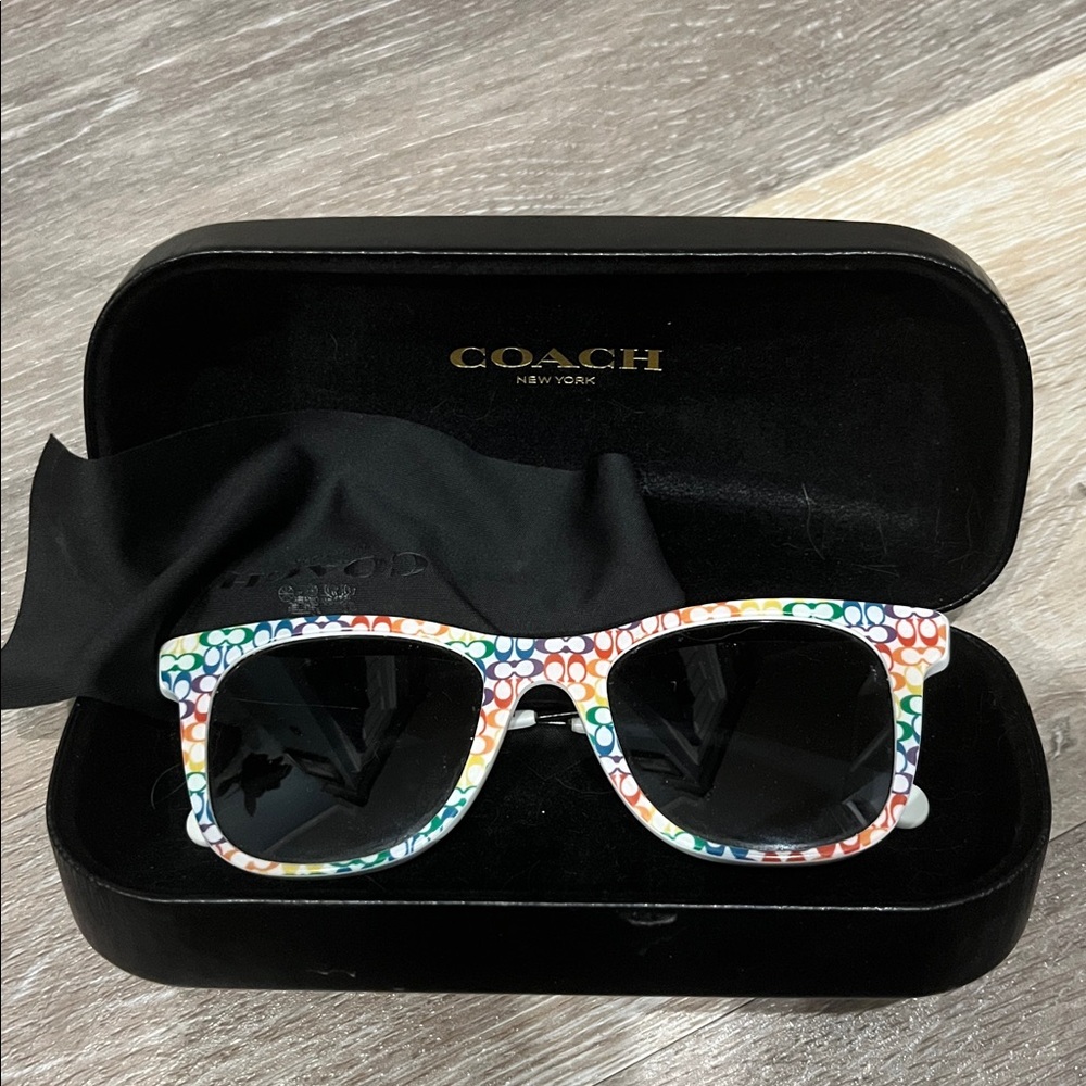 COACH RAINBOW PRIDE SUNGLASSES
